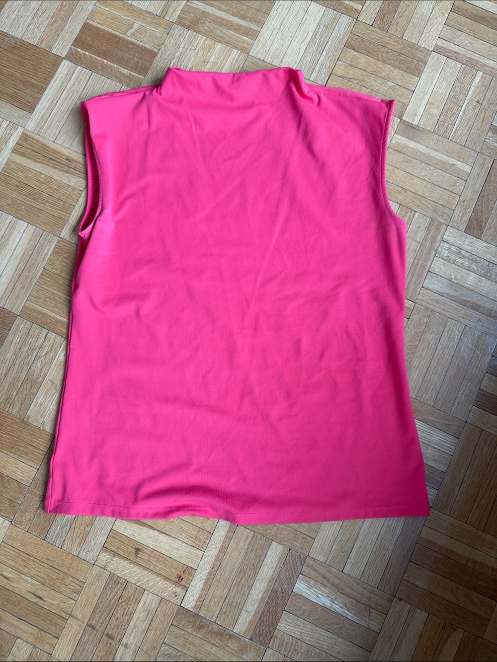 Ann Taylor Hot Pink Sleeveless Tank Top